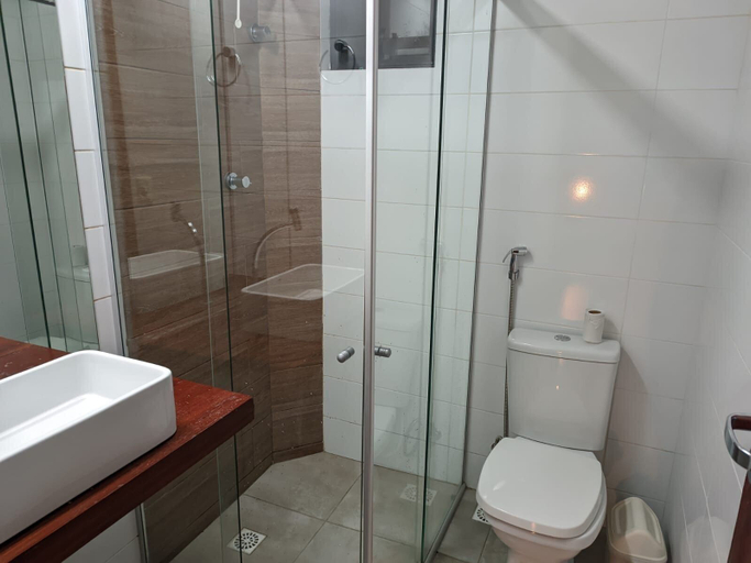 Bathroom 5, Alta Vista Chalés, Bananeiras