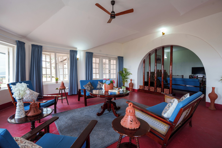 Living area 5, Amã Stays & Trails Wentworth Estate Villas , Wayanad, The Nilgiris