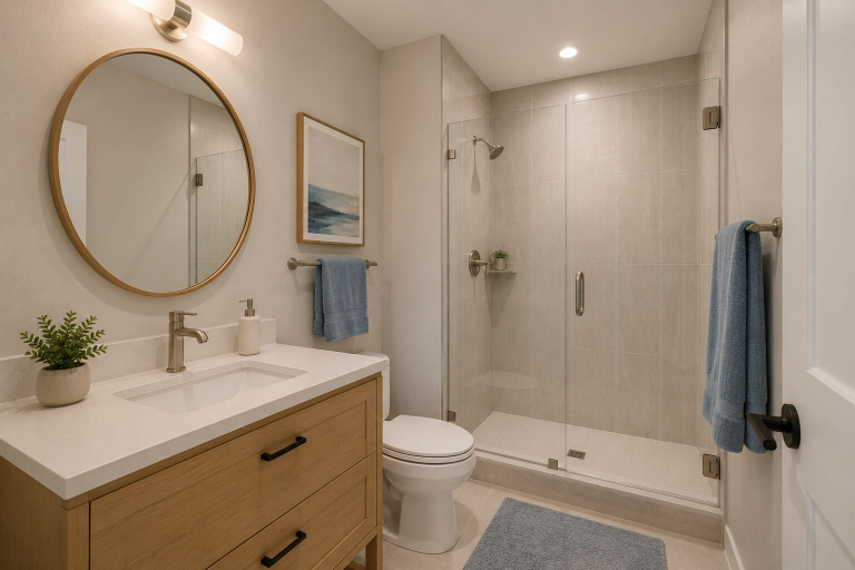 Bathroom, The Regent Prime Suites, Toronto