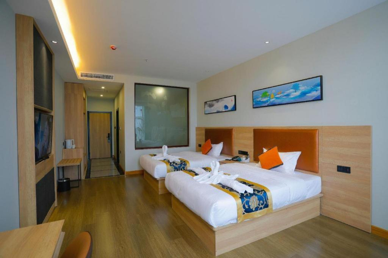 Bedroom 2, Green Tree Inn Express Tangshan Yueting County Bus Station, Tangshan