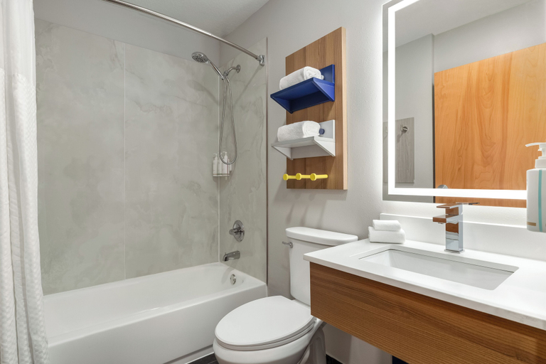 Bathroom 5, Microtel Inn & Suites by Wyndham Culpeper, Culpeper