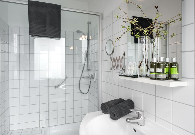 Bathroom, Komfort Hotel Stadt Hamburg, Lippe