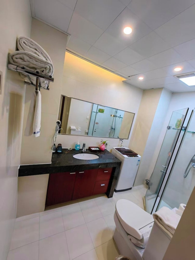 Bathroom 3, East King Business Hotel Hangzhou, Hangzhou