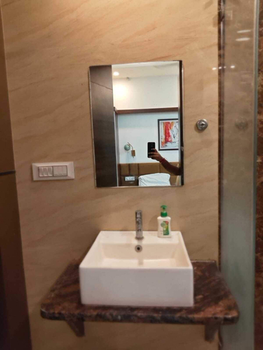 Bathroom 2, Crown Palace Hotel & Restaurant, Hapur