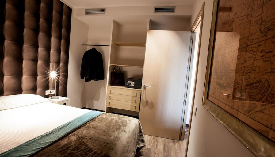 Bedroom 2, Cosmo Apartments Consell de Cent, Barcelona