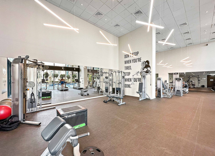 Room 5, Silkhaus Premium Tower in Downtown Gym Pool, Dubai