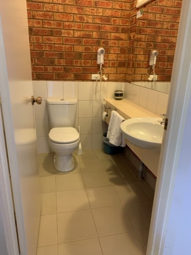 Bathroom, Sugarloaf Motel, Mitchell - South