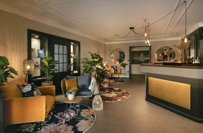 Public Area, Komfort Hotel Stadt Hamburg, Lippe