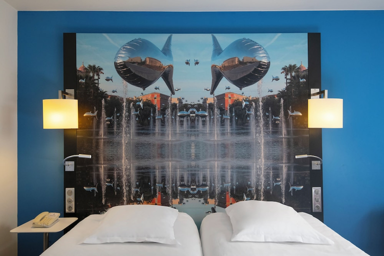 Bedroom 2, Nice Centre Hotel, Alpes-Maritimes