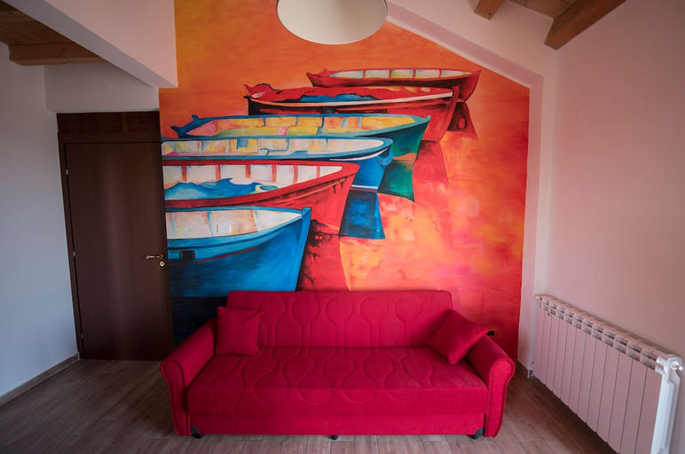 Bedroom 3, La Casa Rossa Country House, Enna