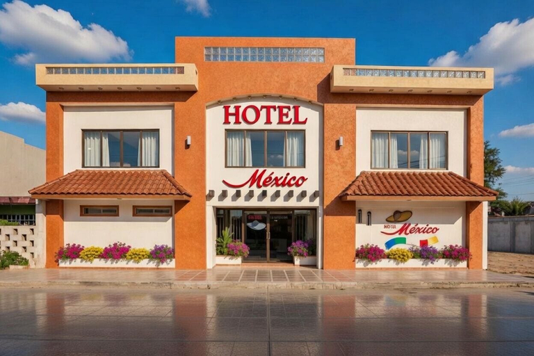 Exterior, Hotel México, Othón P. Blanco