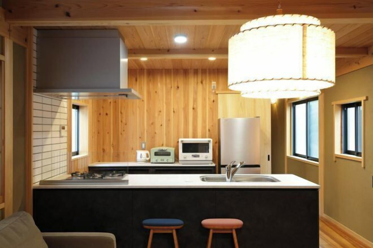 Private kitchen 3, Jakkou-an Lodge, Kamakura