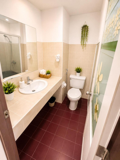 Bathroom 4, Jomtien View Talay 1 Studio Apartments, Pattaya