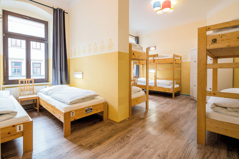 Bedroom 4, Hostel Mondpalast, Dresden