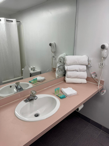 Bathroom 4, Flamingo Motel, Worcester