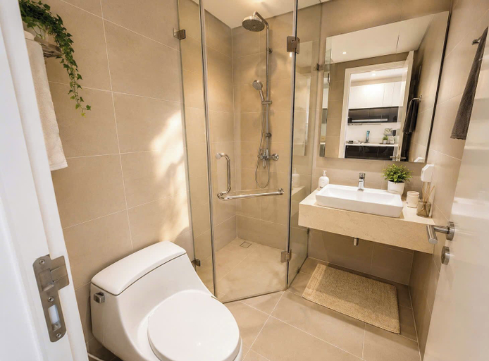 Bathroom 4, Diamond Island - Mekong Retreat Apartment, District 2