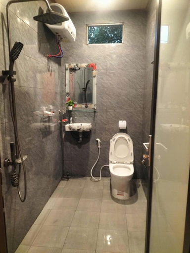 Bathroom 4, Nam house - vulinh Homestay&bungalow, Yên Bình
