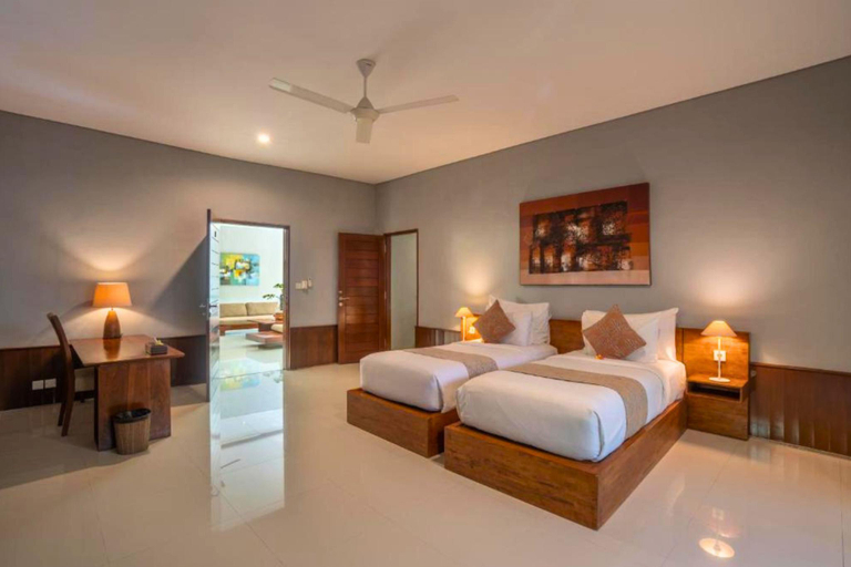 Bedroom 2, Luxury 4 BR with Private Pool Villa, Gianyar