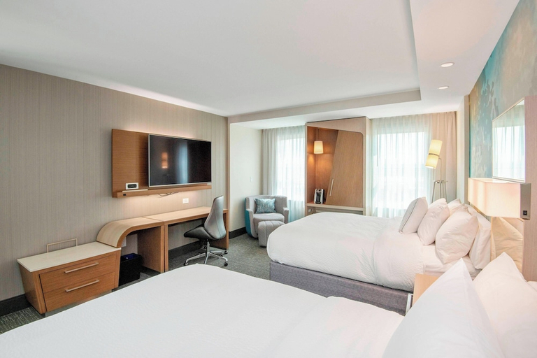 Bedroom 3, Courtyard by Marriott Raleigh Cary/Parkside Town Commons, Wake