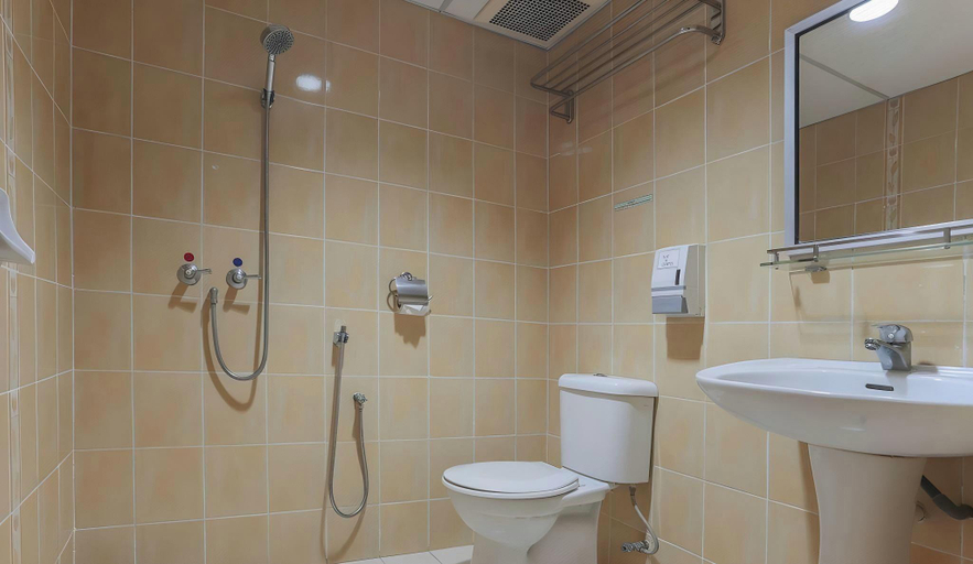 Bathroom 5, Hotel Weilia, Malacca City