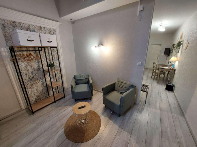 Bedroom 2, Logis Hotel Le Prince Noir, Lot-et-Garonne