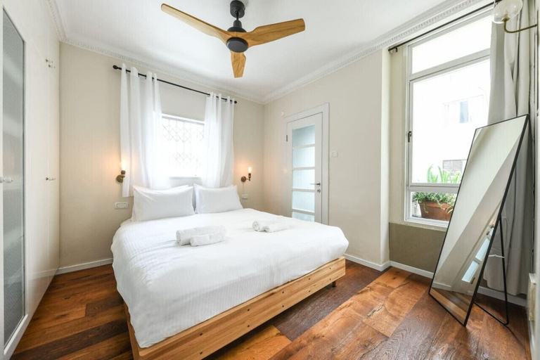 Bedroom 3, Stylish and Modern 3BR TelAviv Apartment