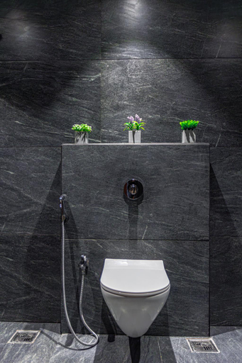 Bathroom 4, The Democracy Hotel & Resorts, Nashik
