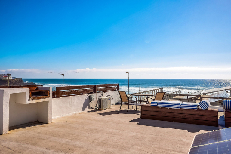 Terrace/patio 2, Peaceful Dog-friendly Villa With Outdoor Pool, Rooftop Patio, Beach Views, & AC, Tijuana