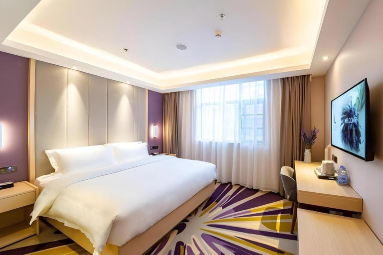 Bedroom 2, Lavande Hotels·Yichang Wanda Plaza, Yichang