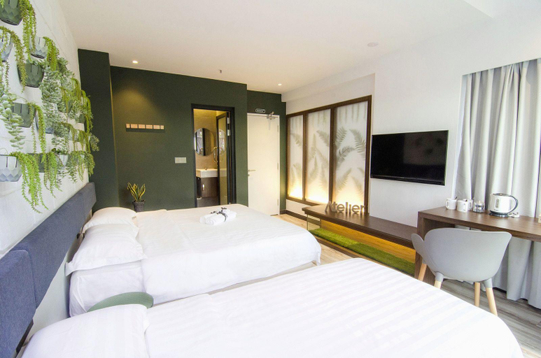 Bedroom 2, The Atelier Boutique Hotel, Kota Kinabalu
