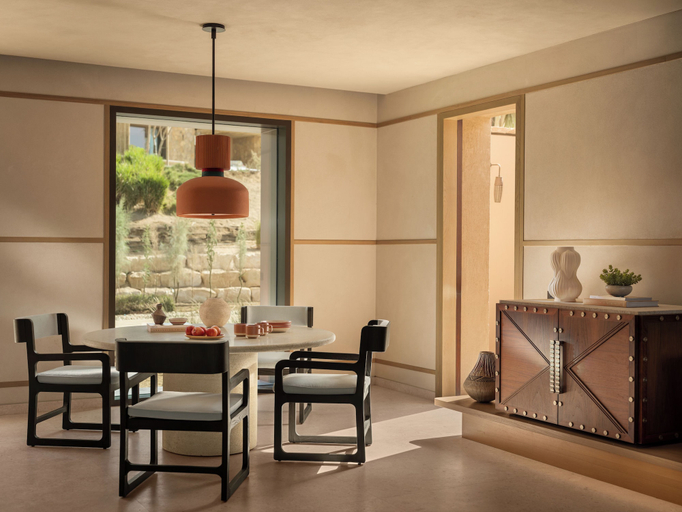 In-room dining, Six Senses Amaala