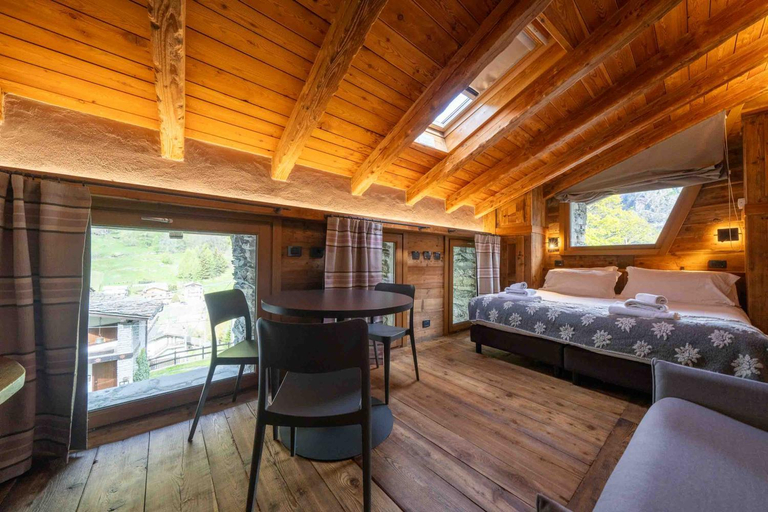 Bedroom 2, Chalet Les Airelles, Aosta