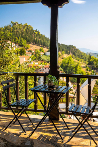 Balcony/terrace 2, Pelion Luxury Villa Ivy, Thessaly
