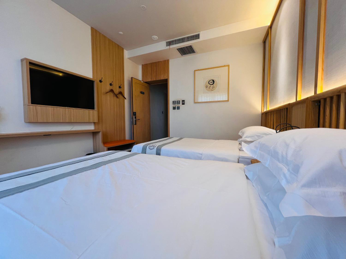 Bedroom, 嵩山居-丽晶精品民宿, Zhengzhou