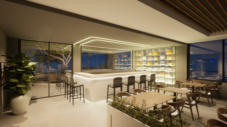 Bar (on property), Laghetto Stilo Aeroporto, Porto Alegre