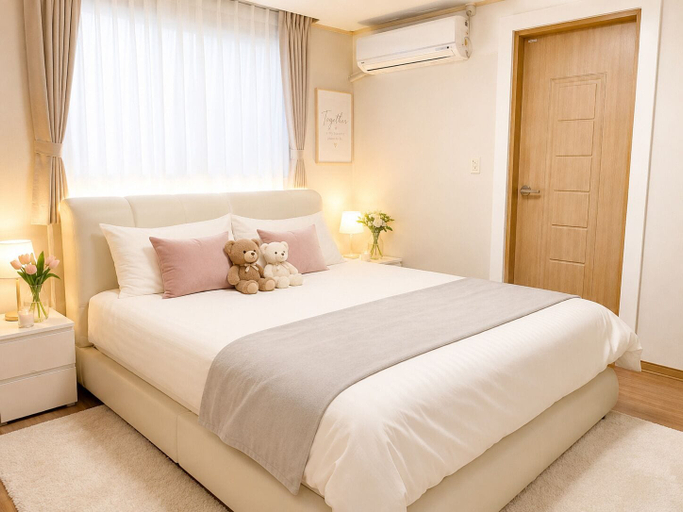 Bedroom 3, Bellus Rose Pension Hotel, Gyeongju