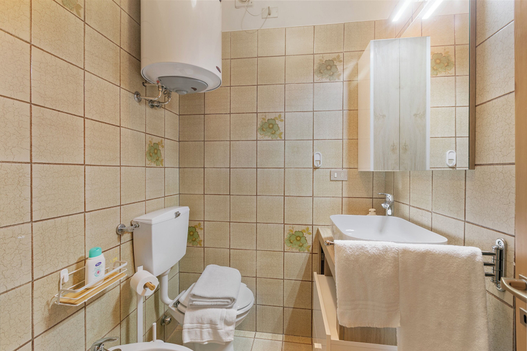 Bathroom 4, Appartamento Rio Secco With Balcony + Ski Storage, Hautes-Alpes