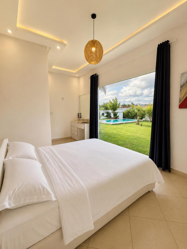 Bedroom 3, Luxury Villa with Pool & Garden5km from Cabo, Tétouan