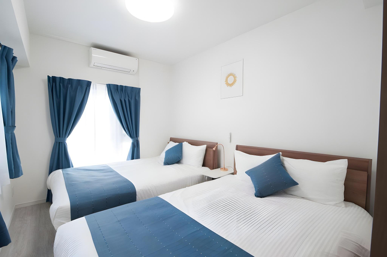 Bedroom 3, Legatio Hakataekihigashi Hotel , Fukuoka
