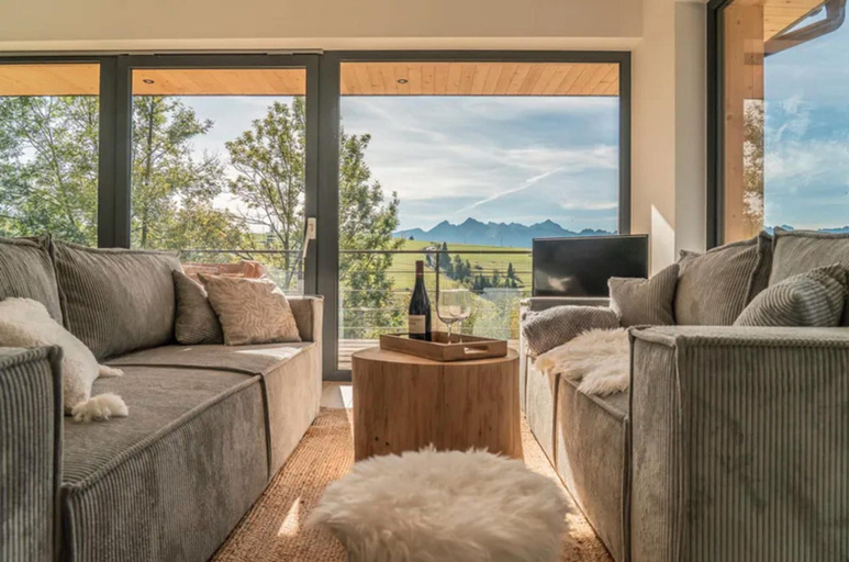 Living room 3, Holiday Home With Sauna and Mountain View, Tatra