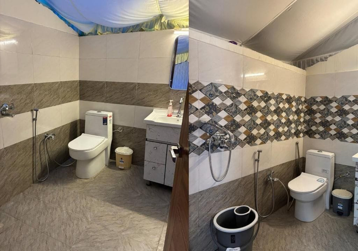 Bathroom 3, Baromas Resort and Camping, Dehradun
