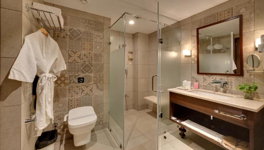 Bathroom 4, Trance Sunderban Hotel, Pune