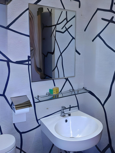 Bathroom 3, Swing & Pillows @ Anggun Hotel Seri Iskandar, Ipoh, Perak Tengah