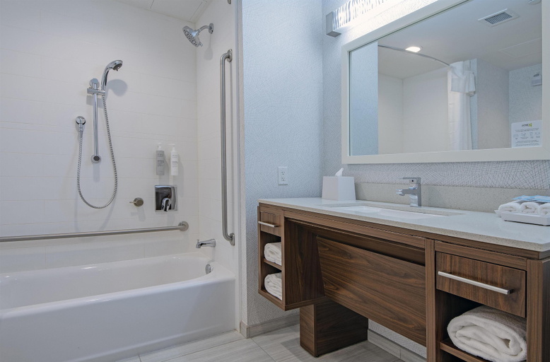 Bathroom 4, Home2 Suites by Hilton West Edmonton, Alberta, Canada, Division No. 11