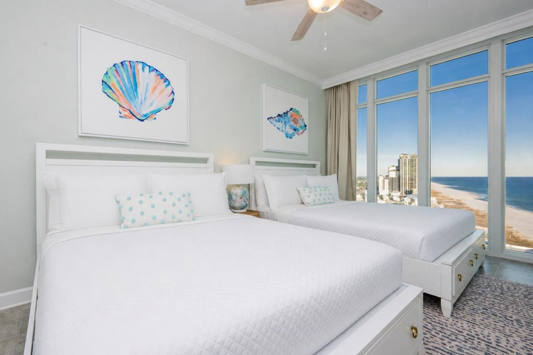 Bedroom 3, Phoenix Gulf Towers 1708 condo, Baldwin