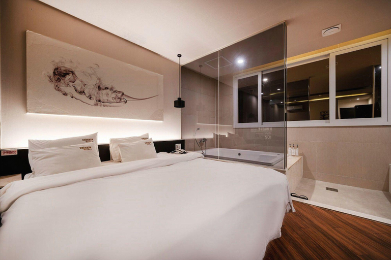 Bedroom 2, Two Heaven Hotel Busan Songdo, Seo