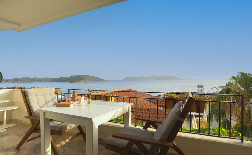 Terrace/patio 4, Barış Apart, Kaş