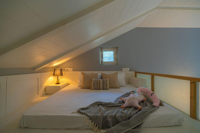 Bedroom 2, StayVista at Riverside Symphony, Kullu