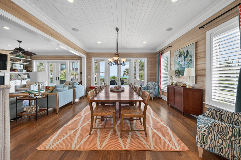 Dining 3, Sun And Solitude 7 Bedroom Home, Georgetown