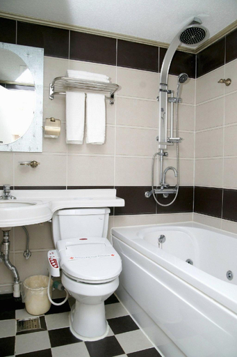 Bathroom 3, Chuncheon Bears Hotel, Chuncheon